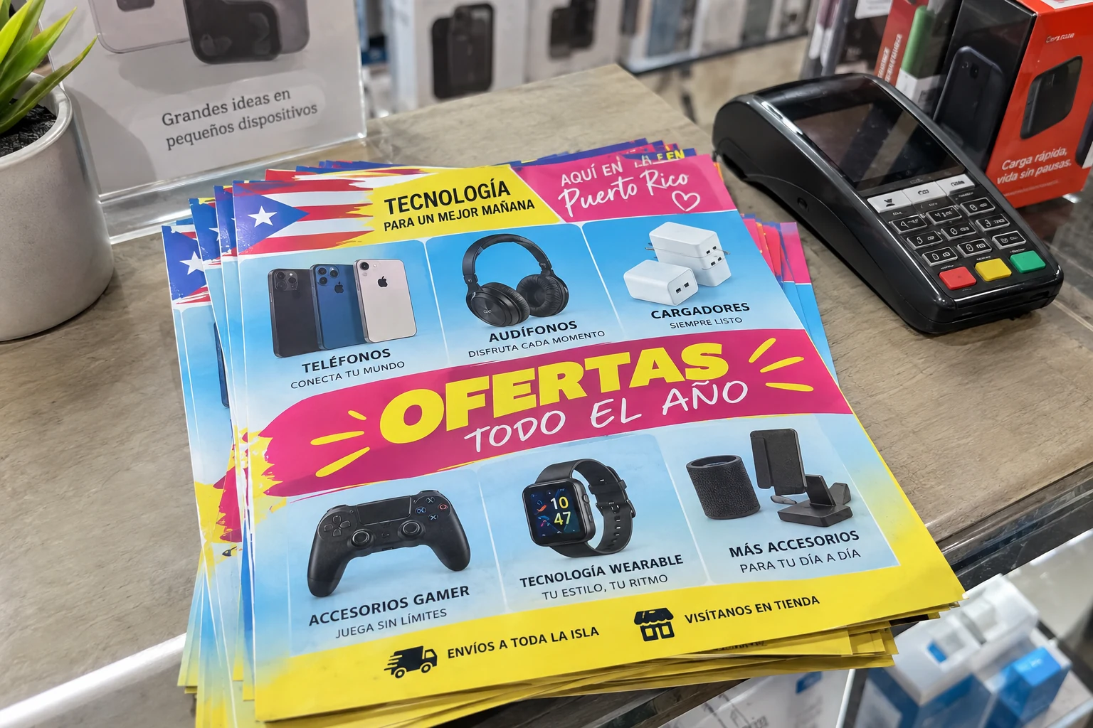 Material promocional — Imagen ilustrativa